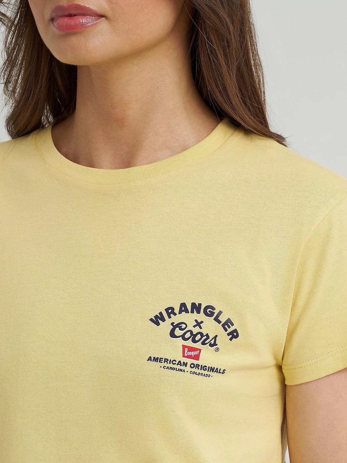 Wrangler x Coors Women's Colorado Tee in Buff Product Image