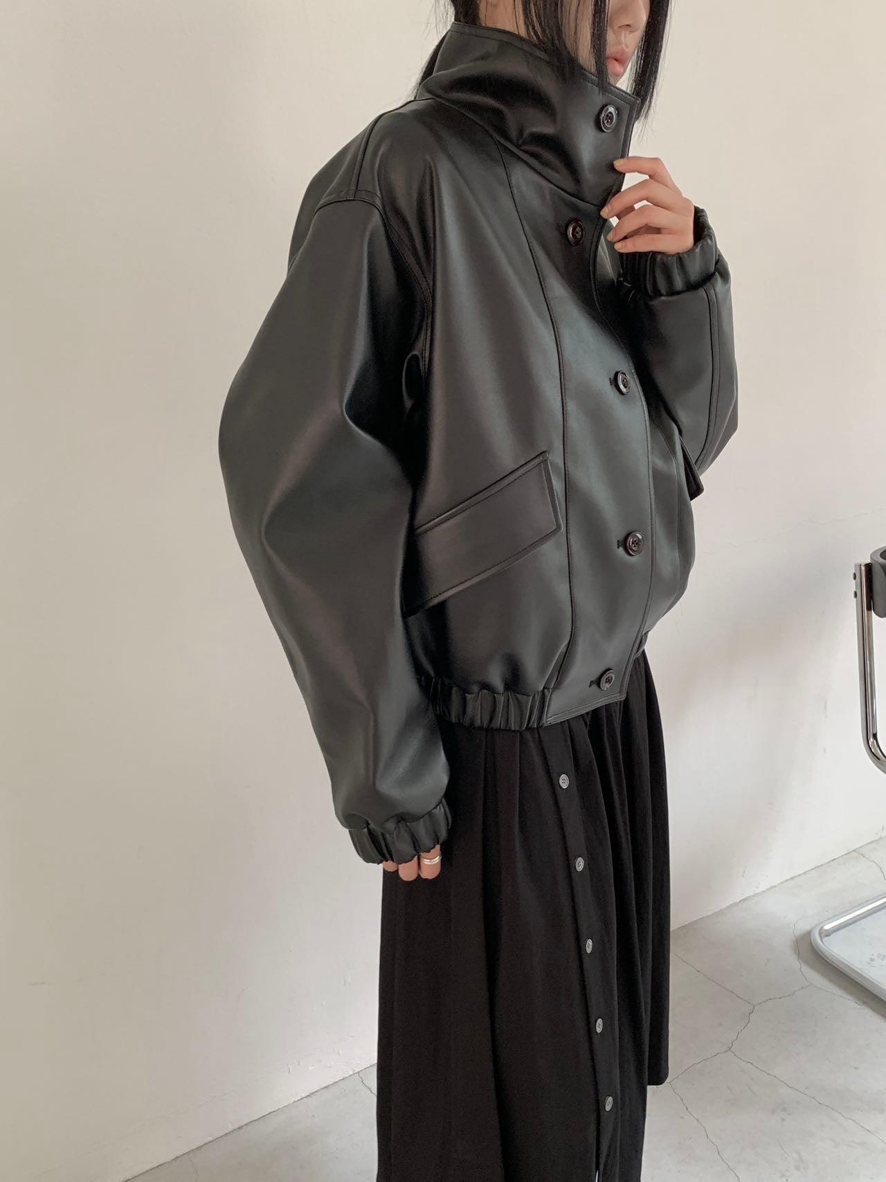 Soriana Vegan Leather Jacket Product Image