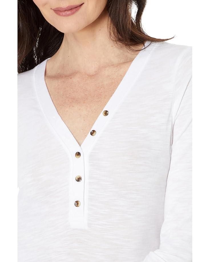 Cloud Terry V-Neck Product Image