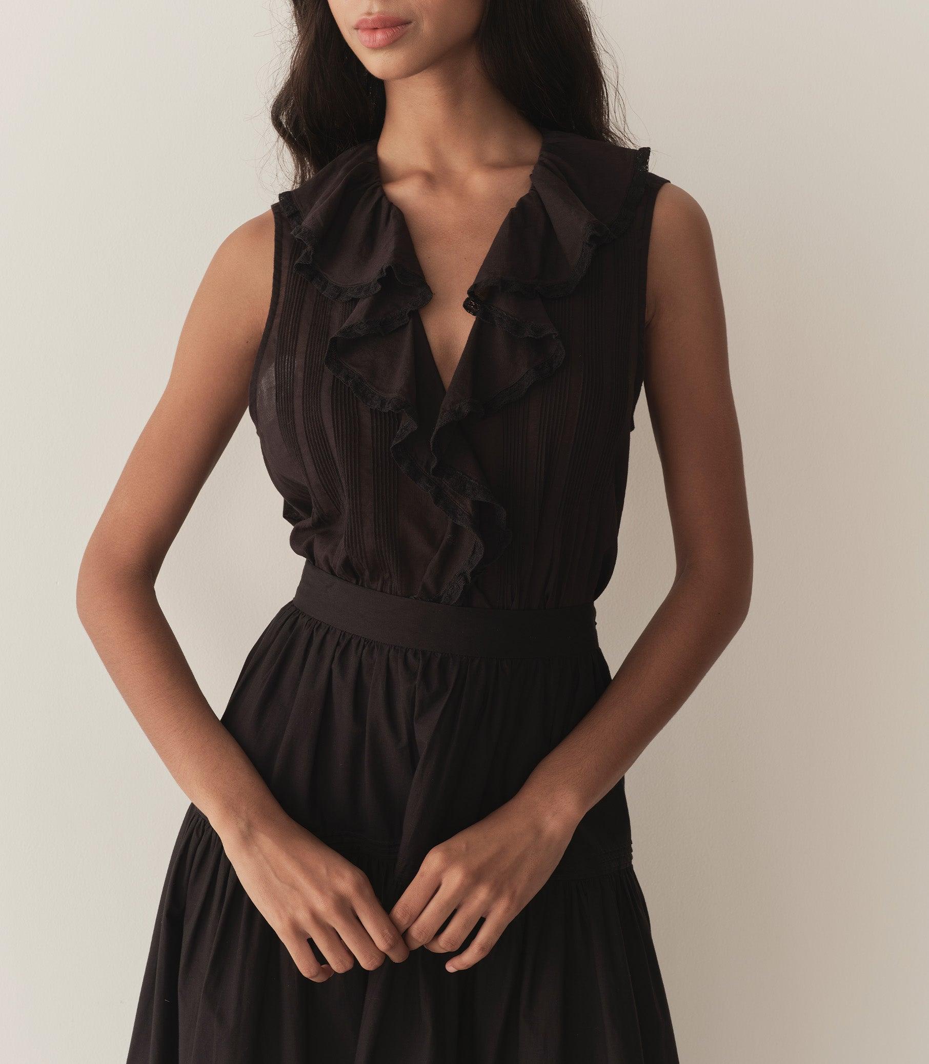 HILDA TOP -- BLACK Product Image