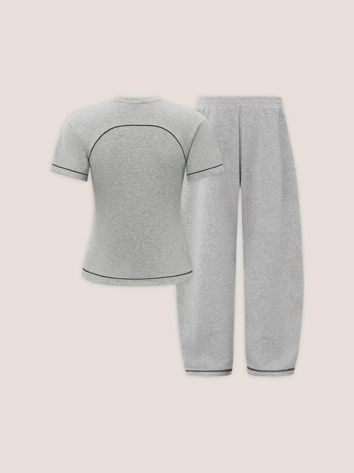 Cloud Slim Sweat Set Female Product Image