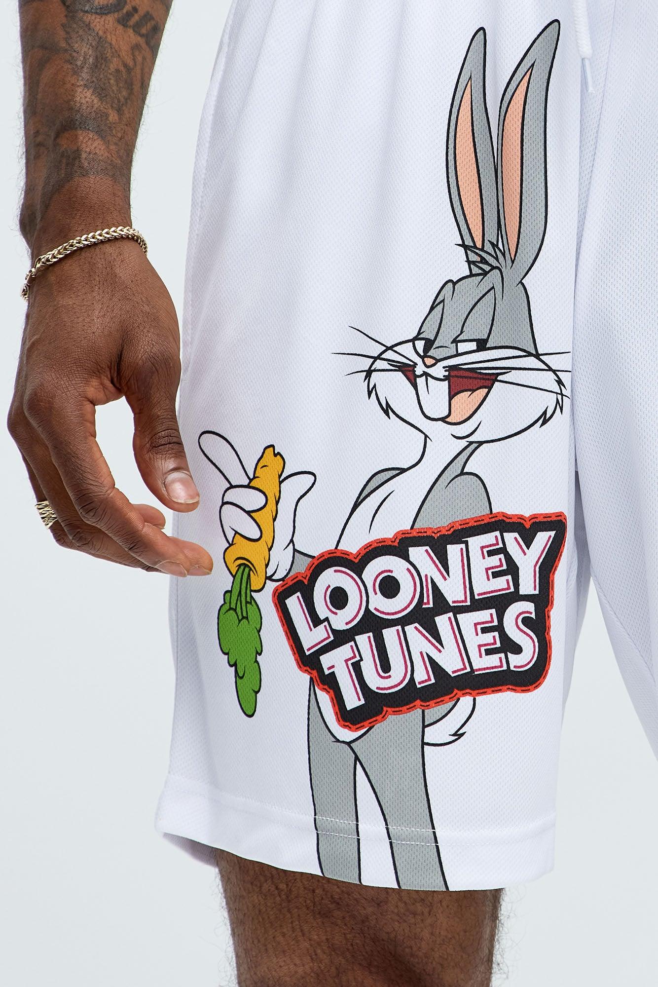 What's Up Doc Mesh Shorts - White Male Product Image