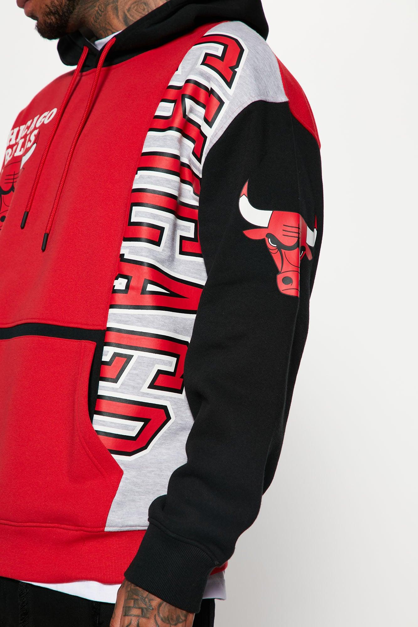 Chicago Bulls Offset Hoodie - Red Product Image