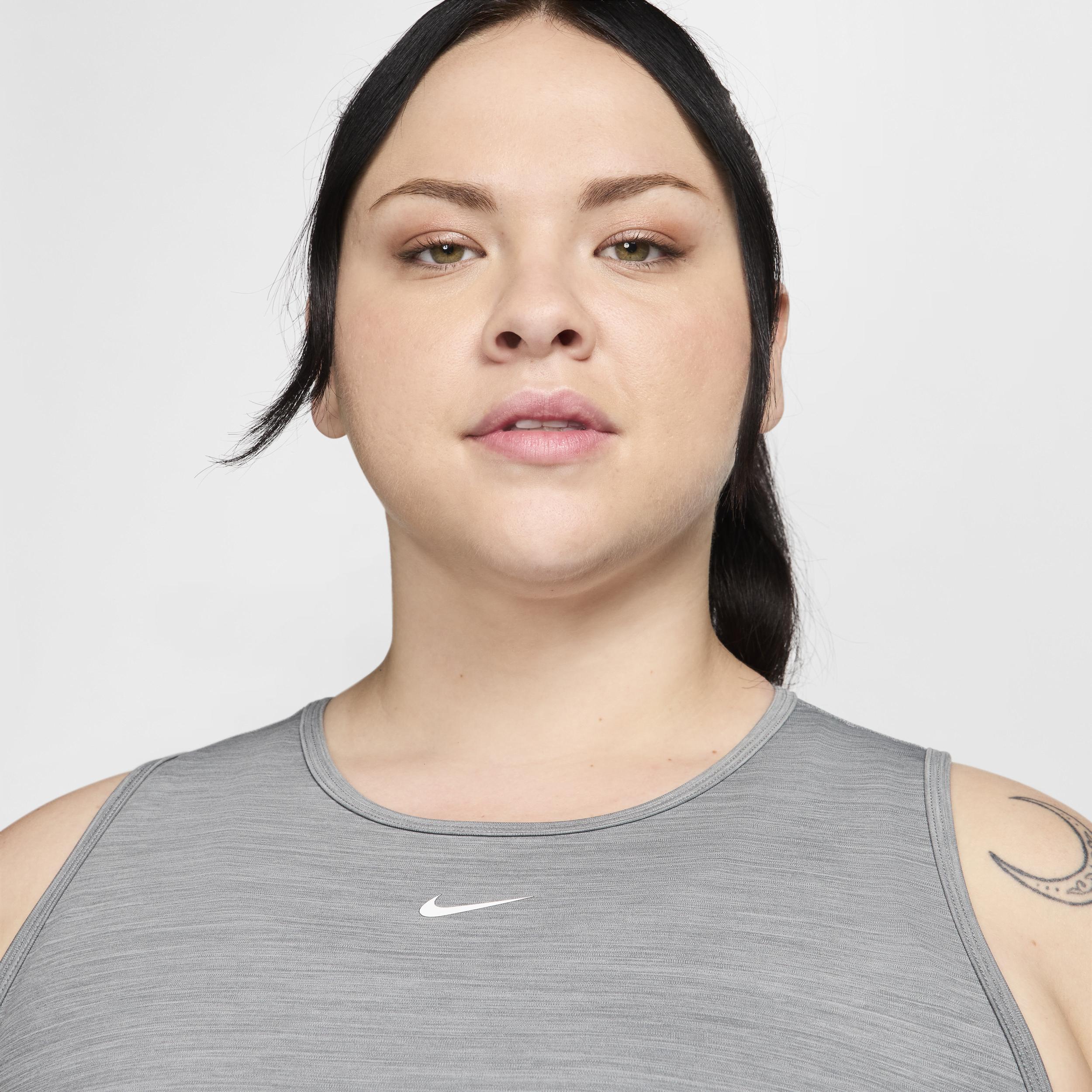 Women's Nike Pro Dri-FIT Cropped Tank Top (Plus Size) Product Image