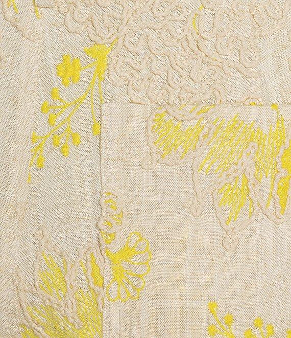 Antonio Melani Coordinating Alexa Floral Soutache Pants Product Image