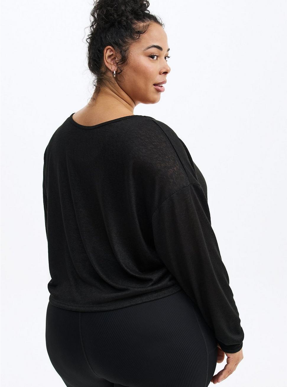 Wrap Crop Yoga Overshirt Product Image