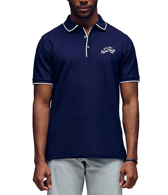 Psycho Bunny Matteo Pique Short Sleeve Polo Shirt Product Image