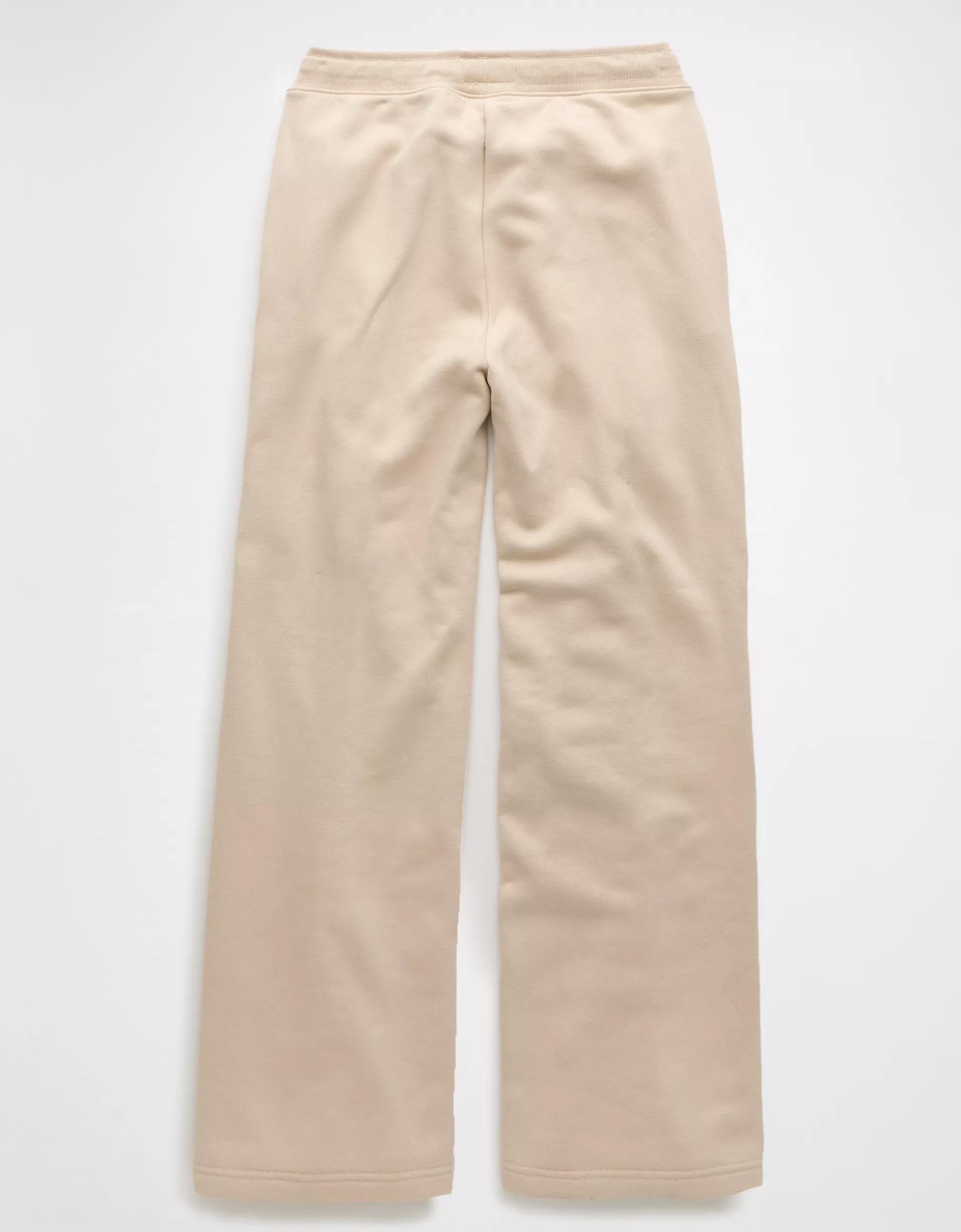 AE Everyday Luxe Wide-Leg Sweatpant Product Image