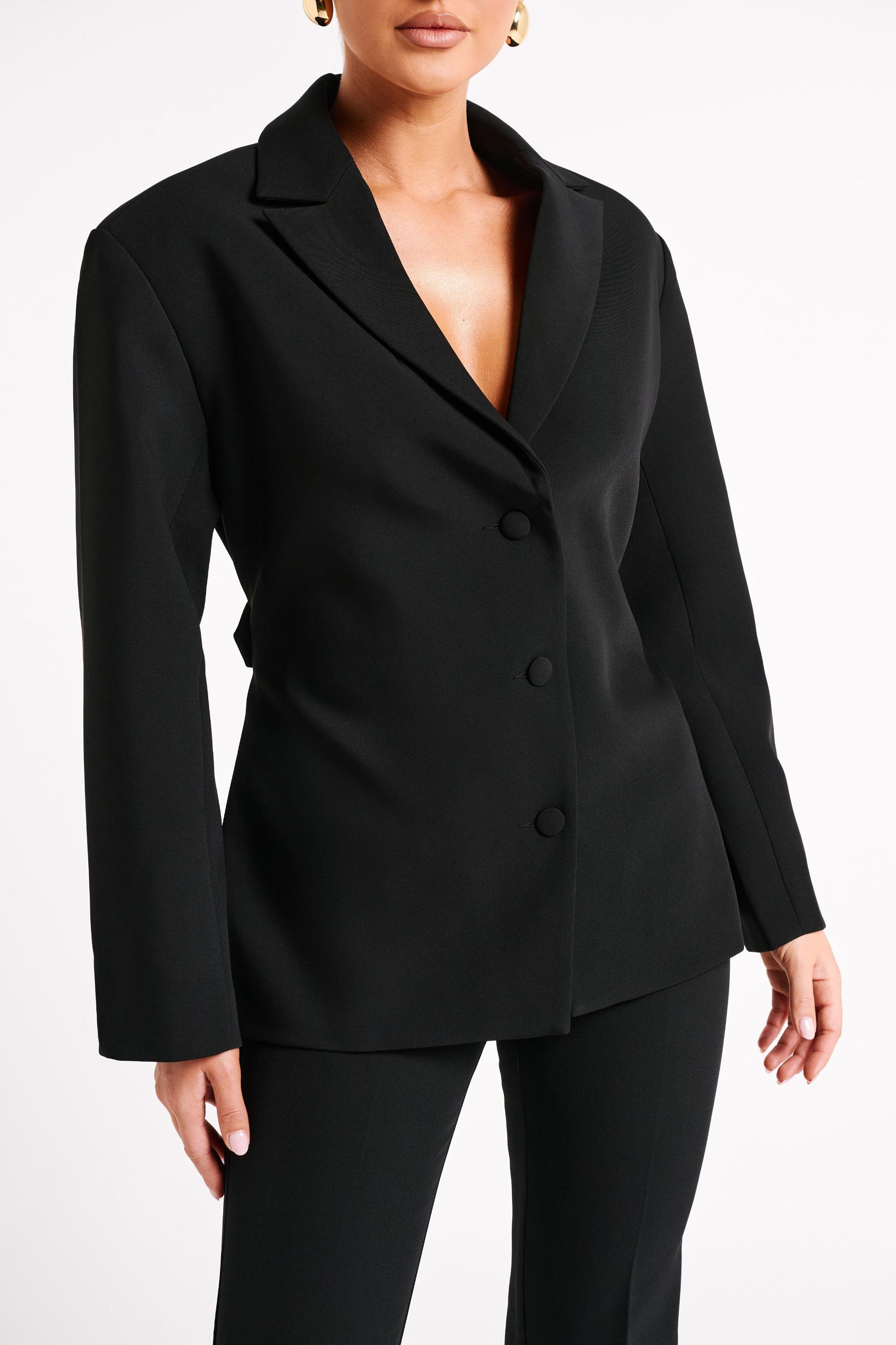Addie Suiting Blazer - Black Product Image