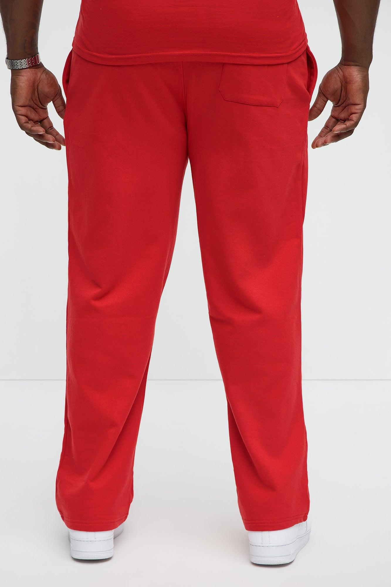 Fly Higher And Grind Sweatpants - Red Product Image
