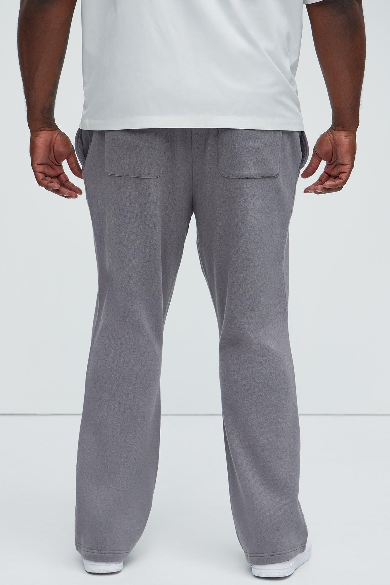 Tyson Self Made Skinny Flare Sweatpants - Grey Product Image