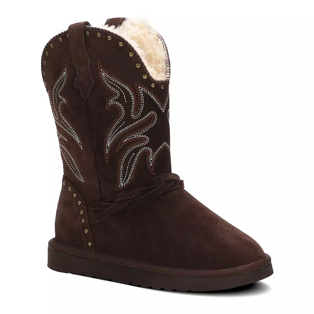 Women's Mykos Wrangler Boots, Size: 5, Brown Product Image