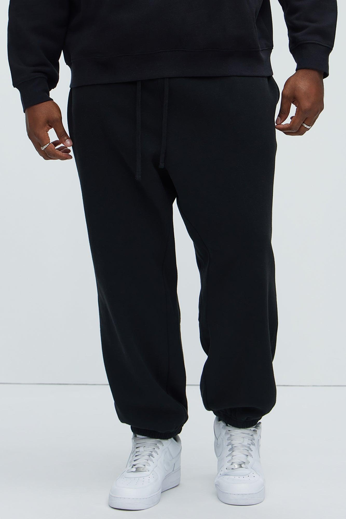 Tyson Relaxed Gusset Jogger - Black Product Image