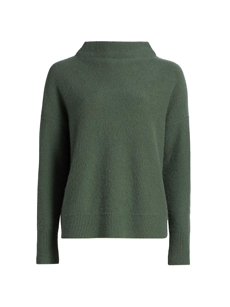 Womens Funnelneck Cashmere Sweater Product Image