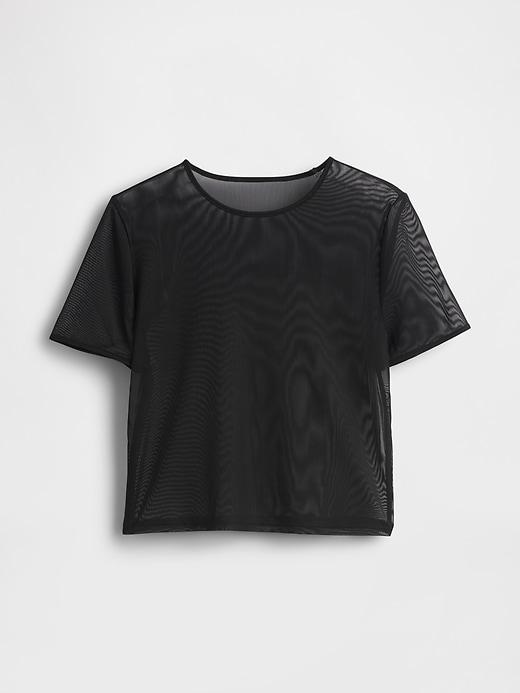 Mesh Crop T-Shirt Product Image