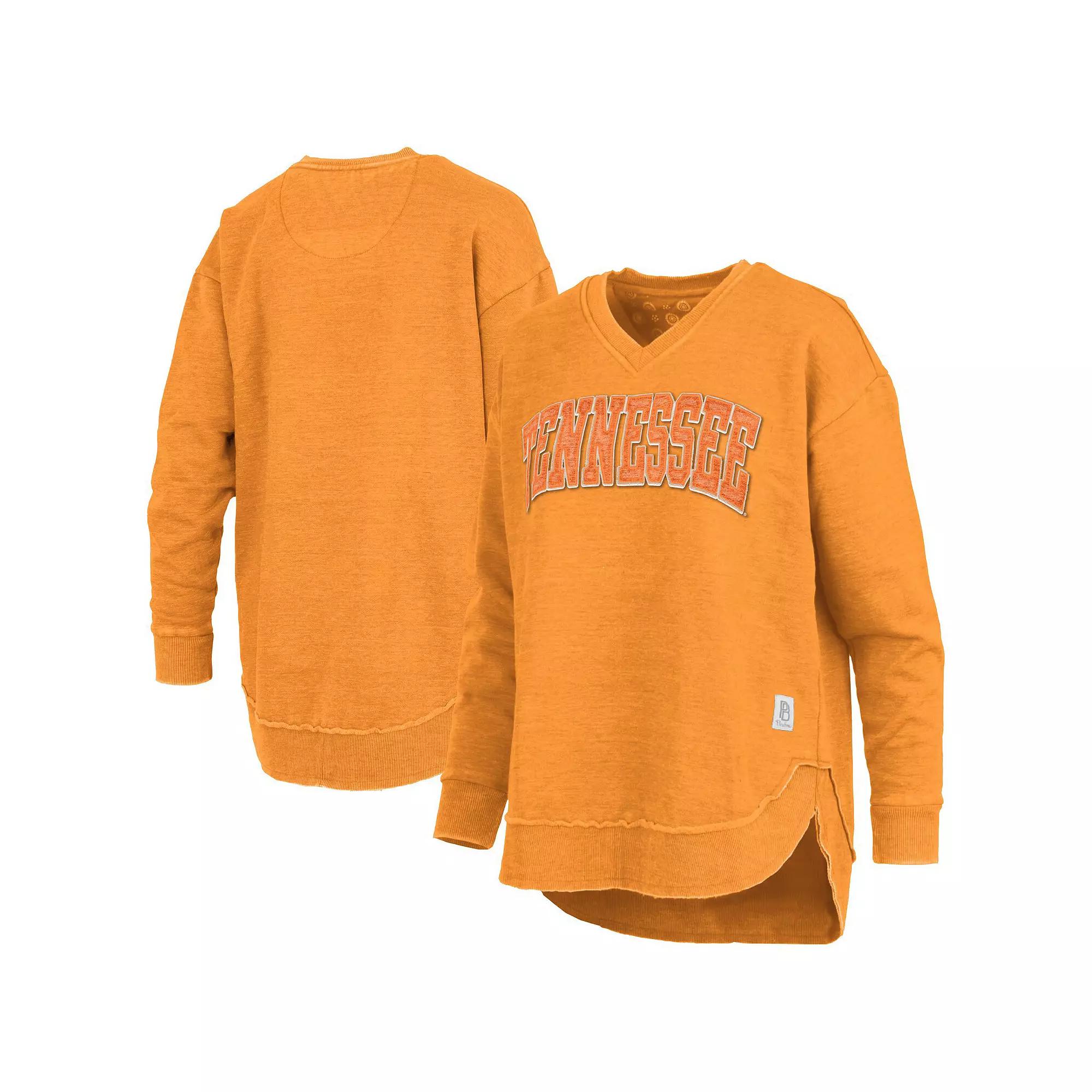 Women's Pressbox Red Georgia Bulldogs Westin Poncho V-Neck Pullover Sweatshirt,  Product Image