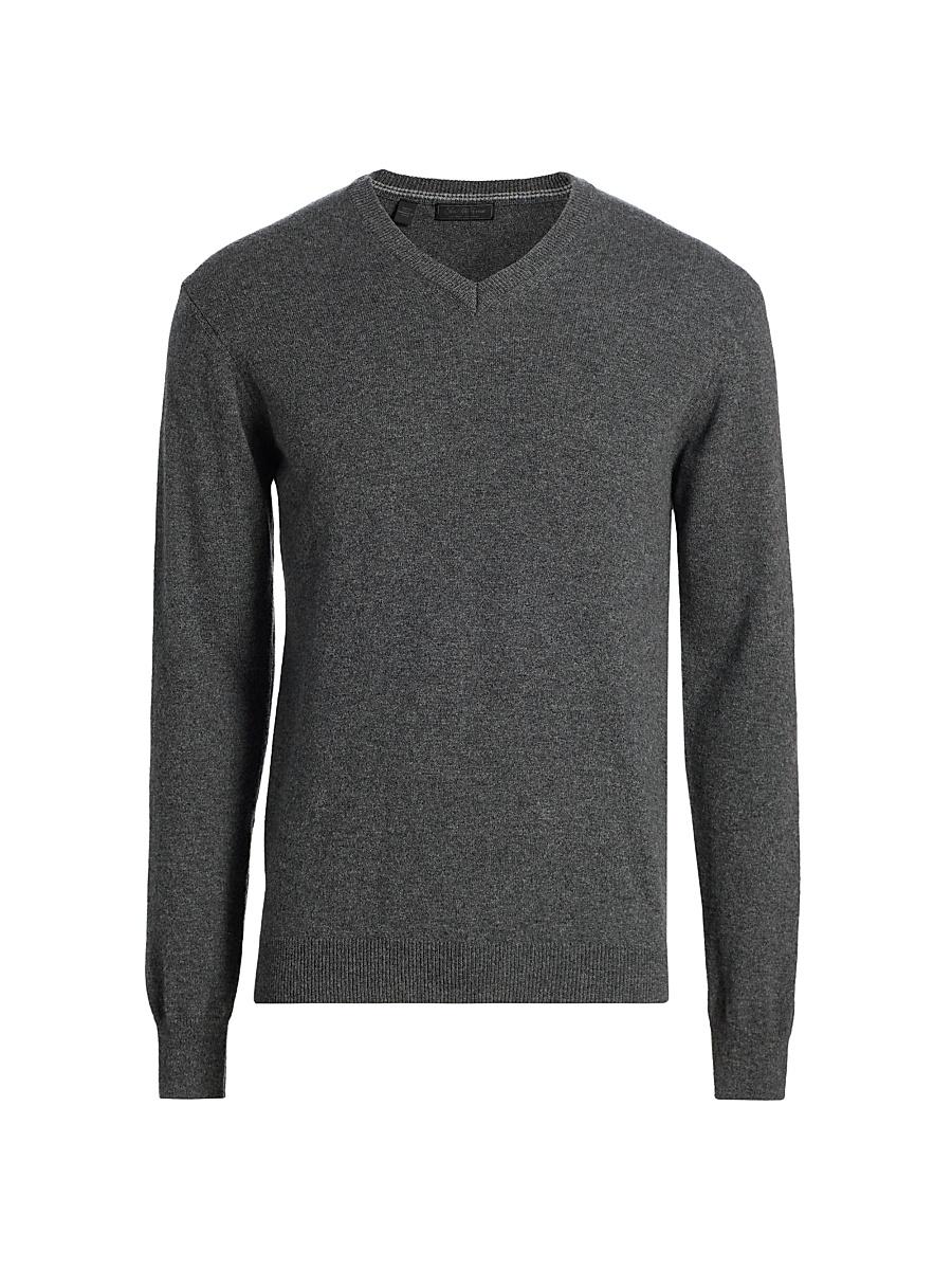 Mens COLLECTION Cashmere V-Neck Sweater Product Image