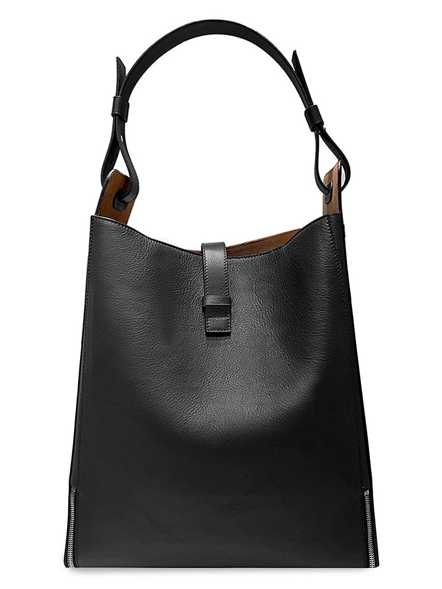 Mens Dome Large Leather Tote Bag Product Image