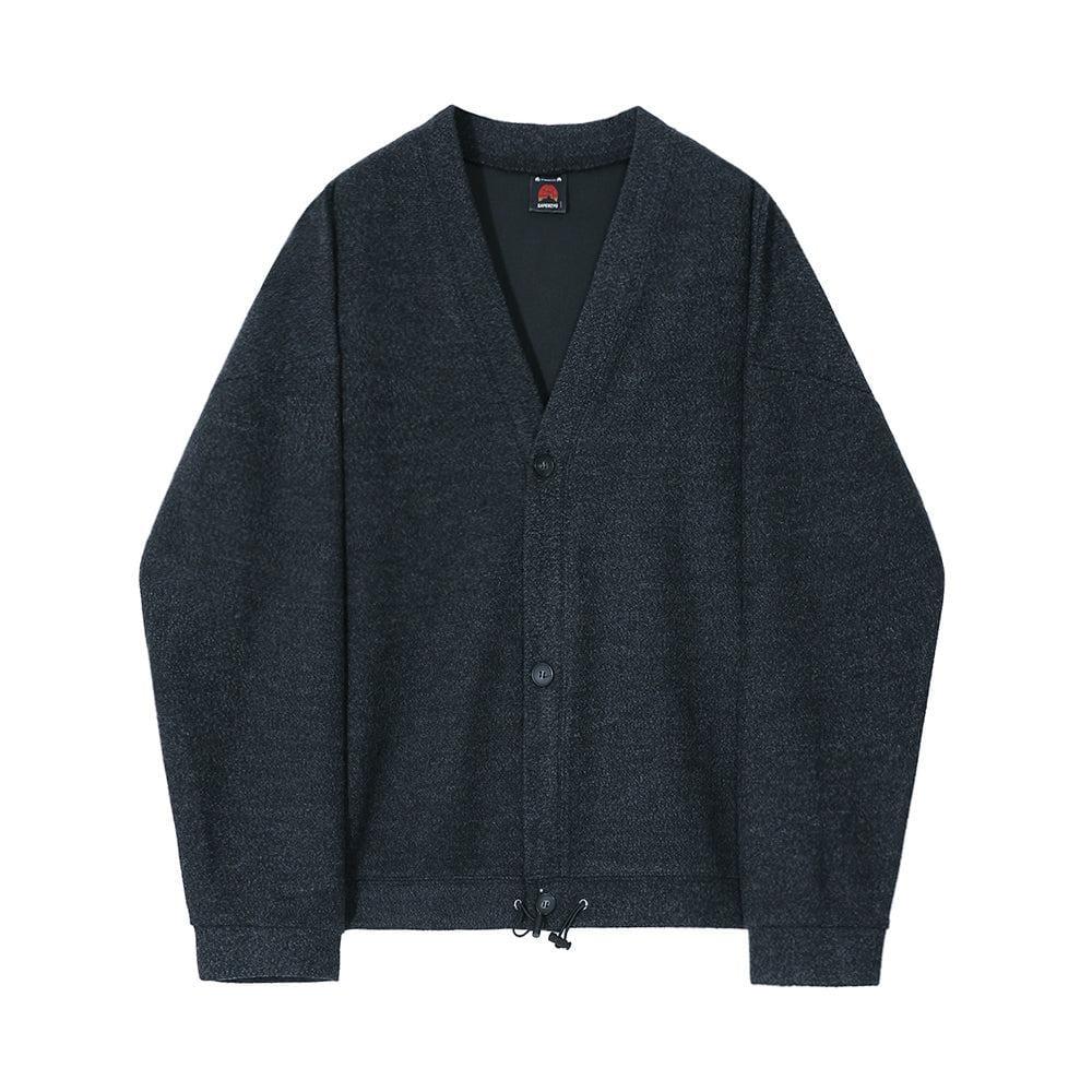 RT No. 5416 DARK GRAY KNITTED CARDIGAN JK Product Image