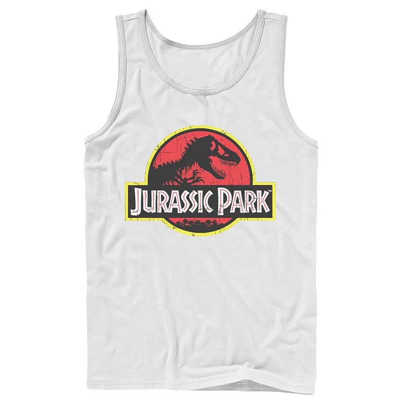 Men's Jurassic Park Classic Original Logo Tank Top,  Product Image