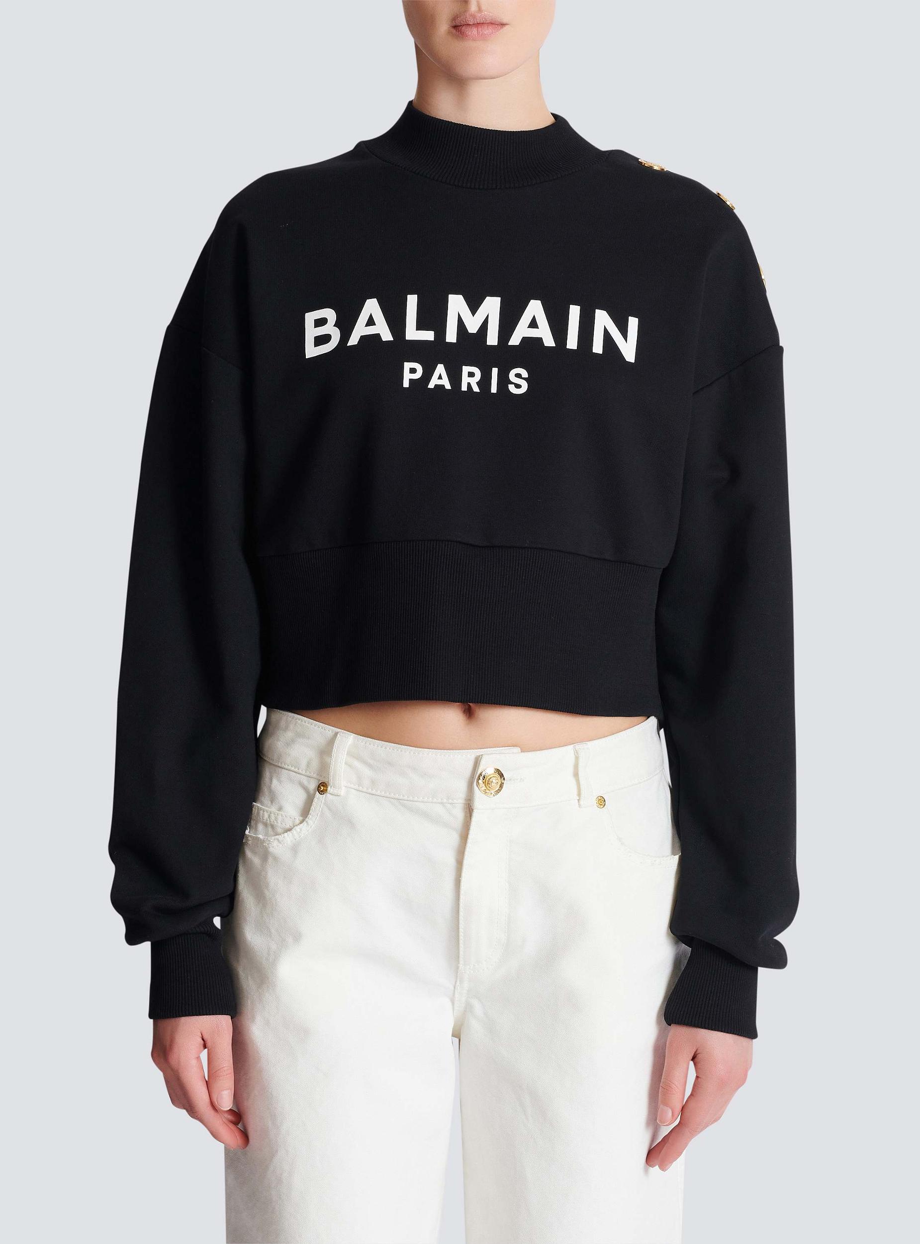 Printed Balmain Paris sweatshirt Product Image