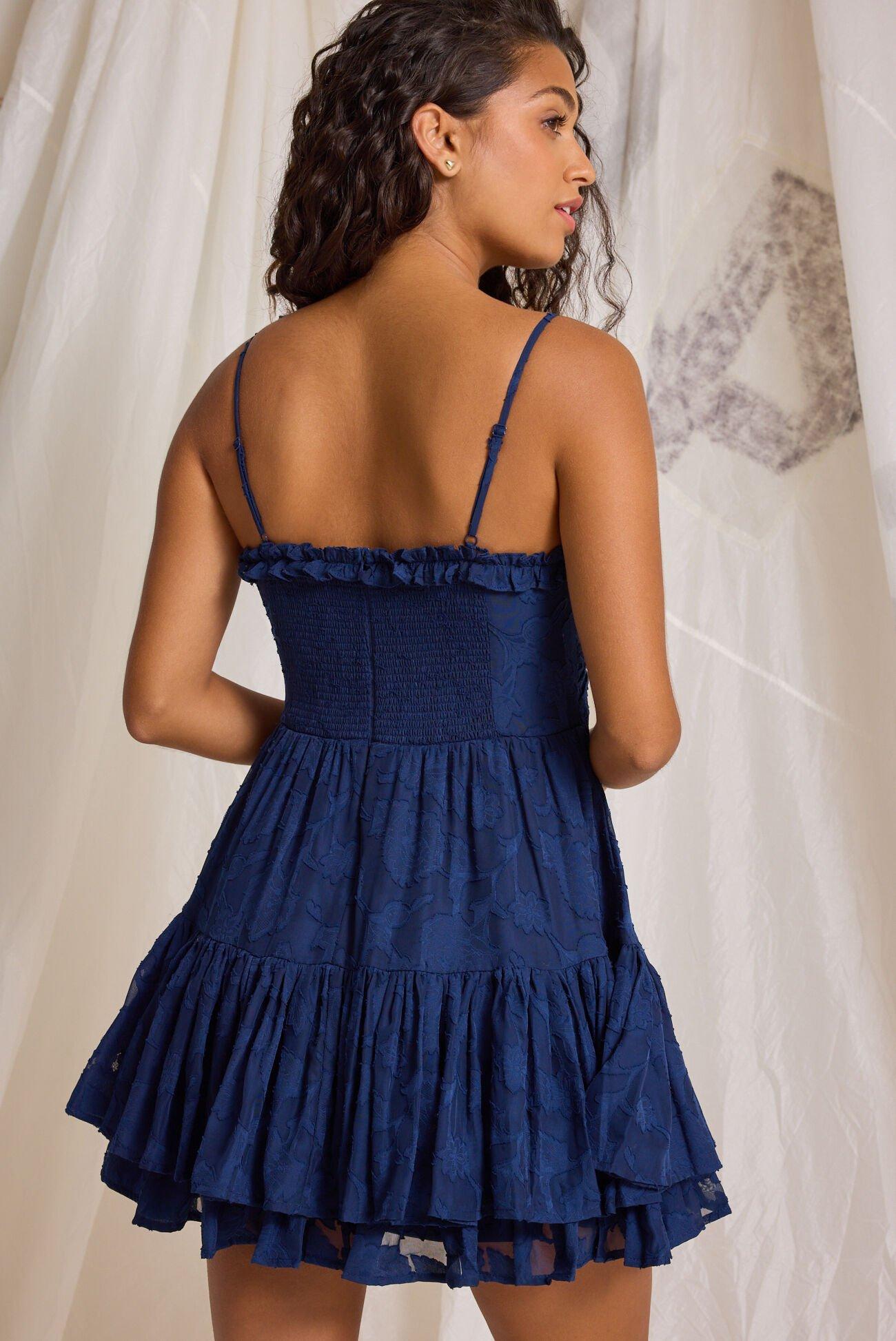 Harper Floral Mini Dress Product Image