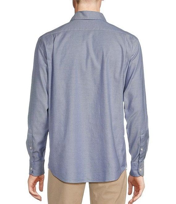 Cremieux Blue Label Solid Oxford Long Sleeve Woven Shirt Product Image