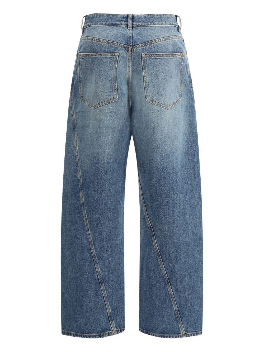 twisted seam jeans Product Image