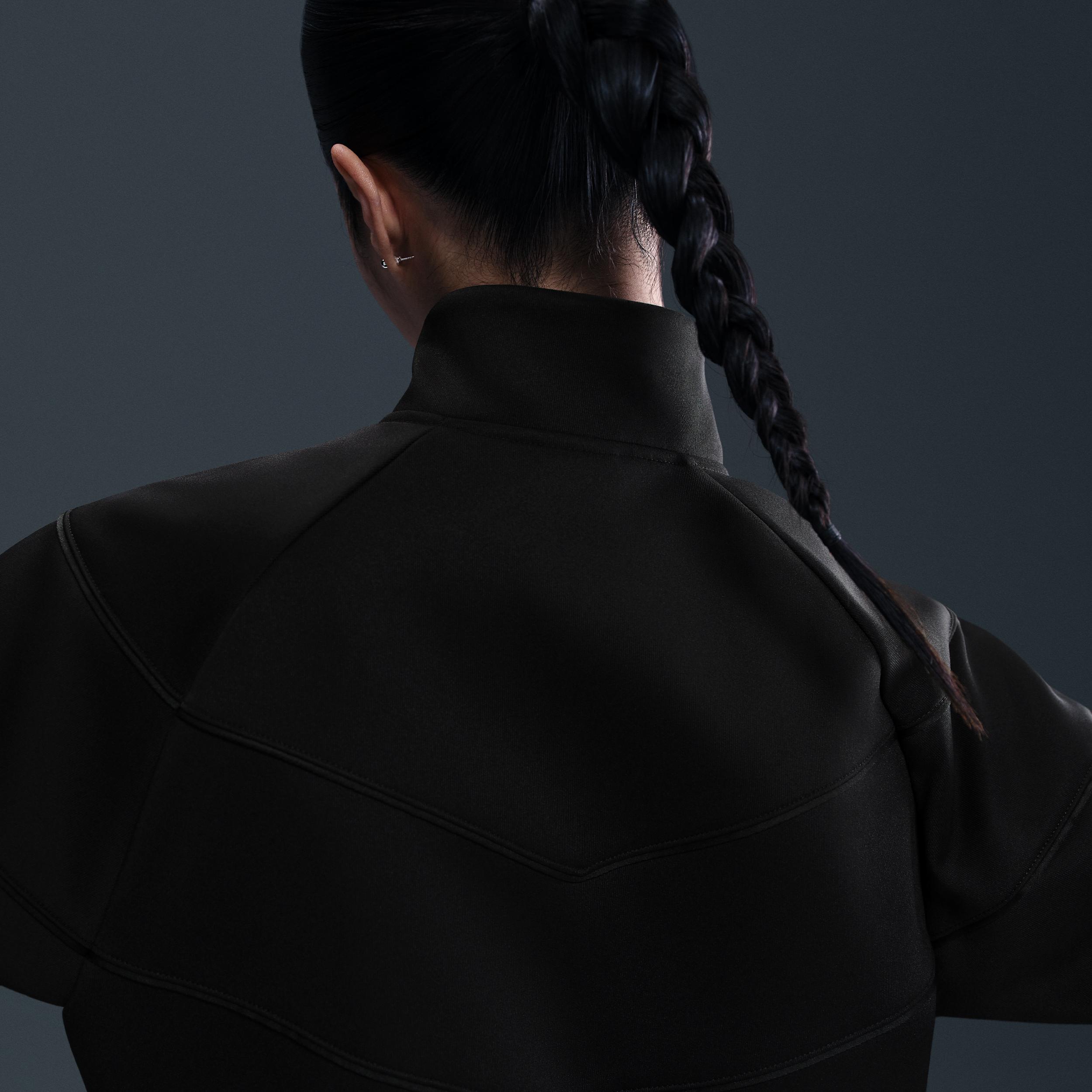 Nike Womens Court Heritage Windrunner Tennis Jacket | FZ6507-010 Product Image