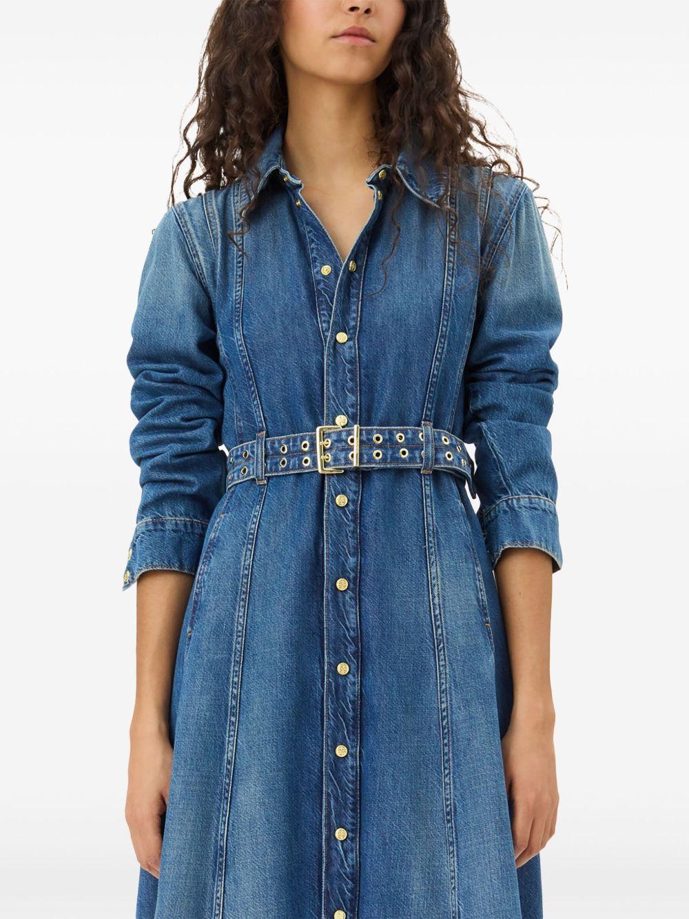 denim maxi dress Product Image