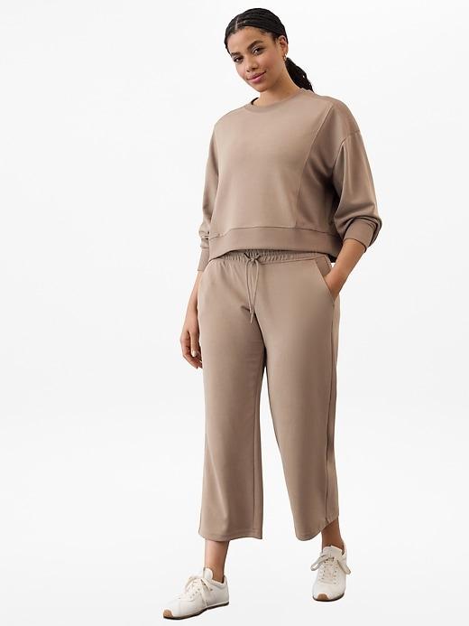 Seasoft Rib Crewneck Sweatshirt Product Image