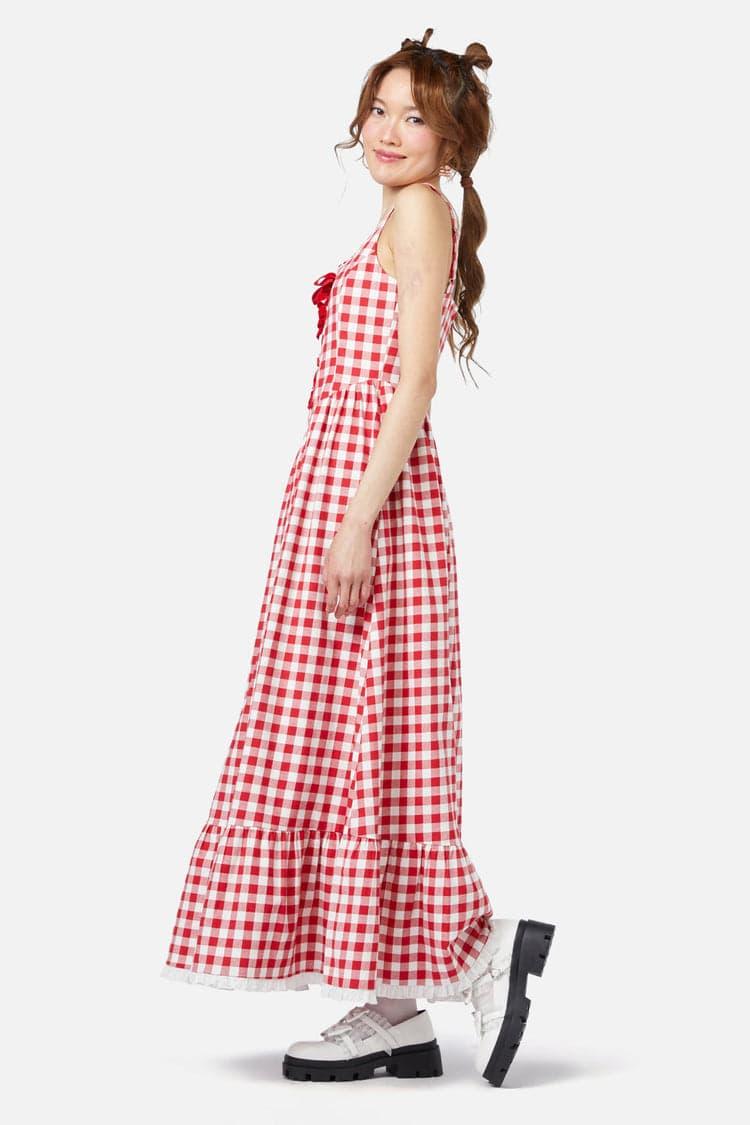 Jam Gingham Corset Dress Product Image