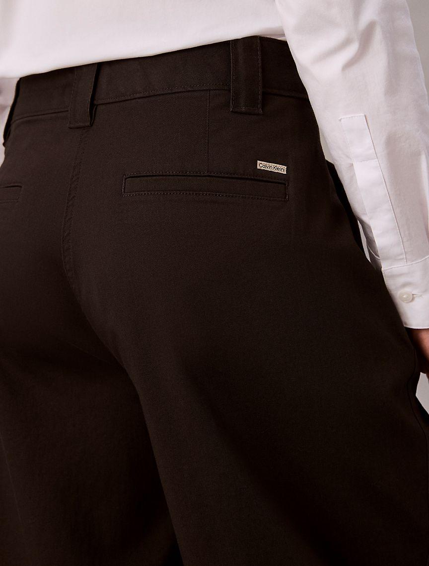 Cotton Stretch Twill Barrel Pants Product Image