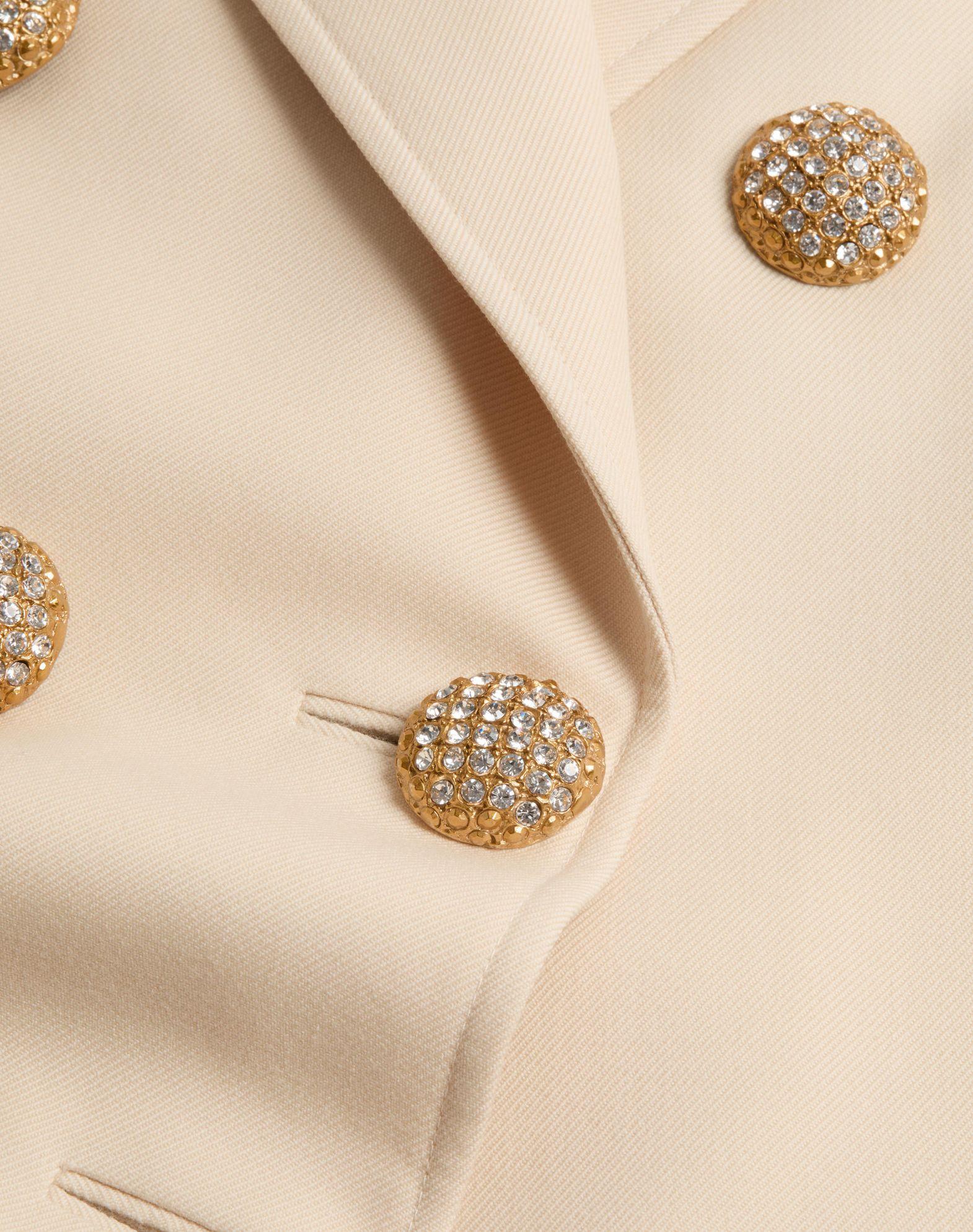 Blazer In Diagonal Dry Wool  Product Image