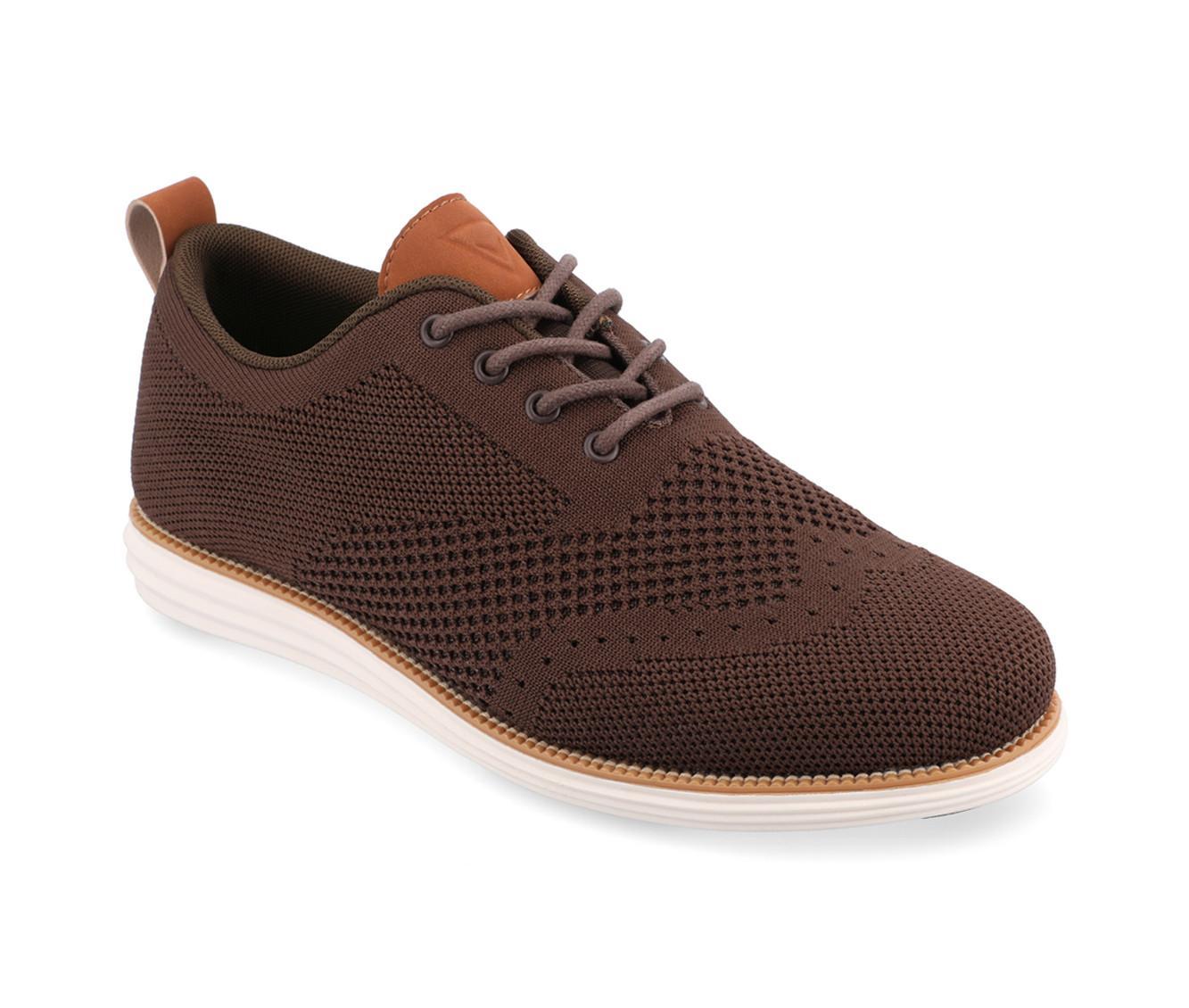 Men's Vance Co. Ezra Wide Casual Oxfords Product Image