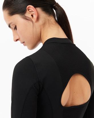 Seamless Open Back Sport Crop Top Product Image