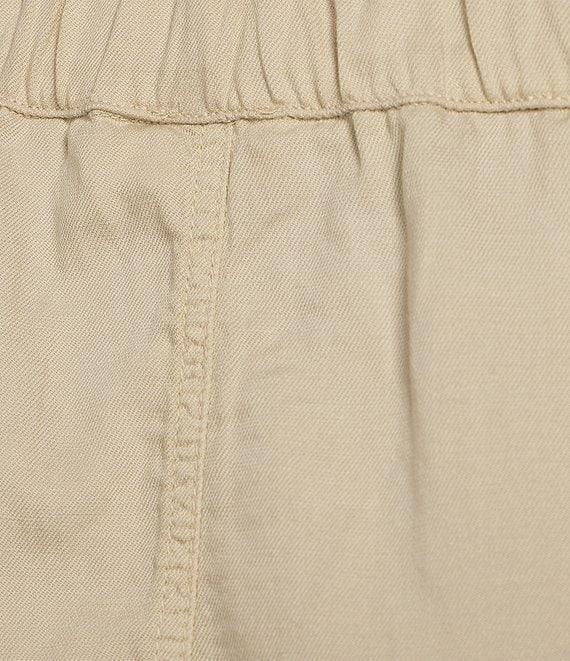 Faherty Topanga Organic Cotton Blend High Rise Flat Front Shorts Product Image