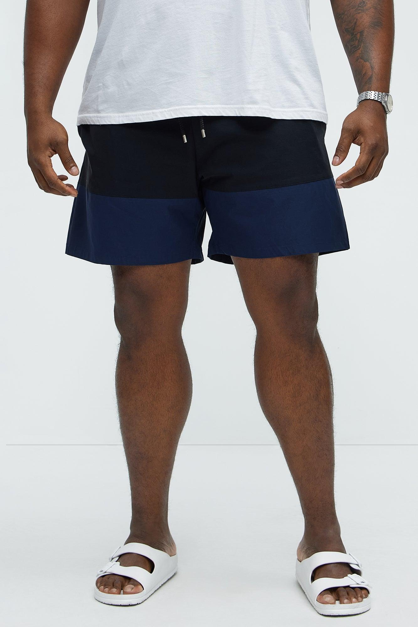 Colorblock Swim Classic Trunk - Black/combo Product Image