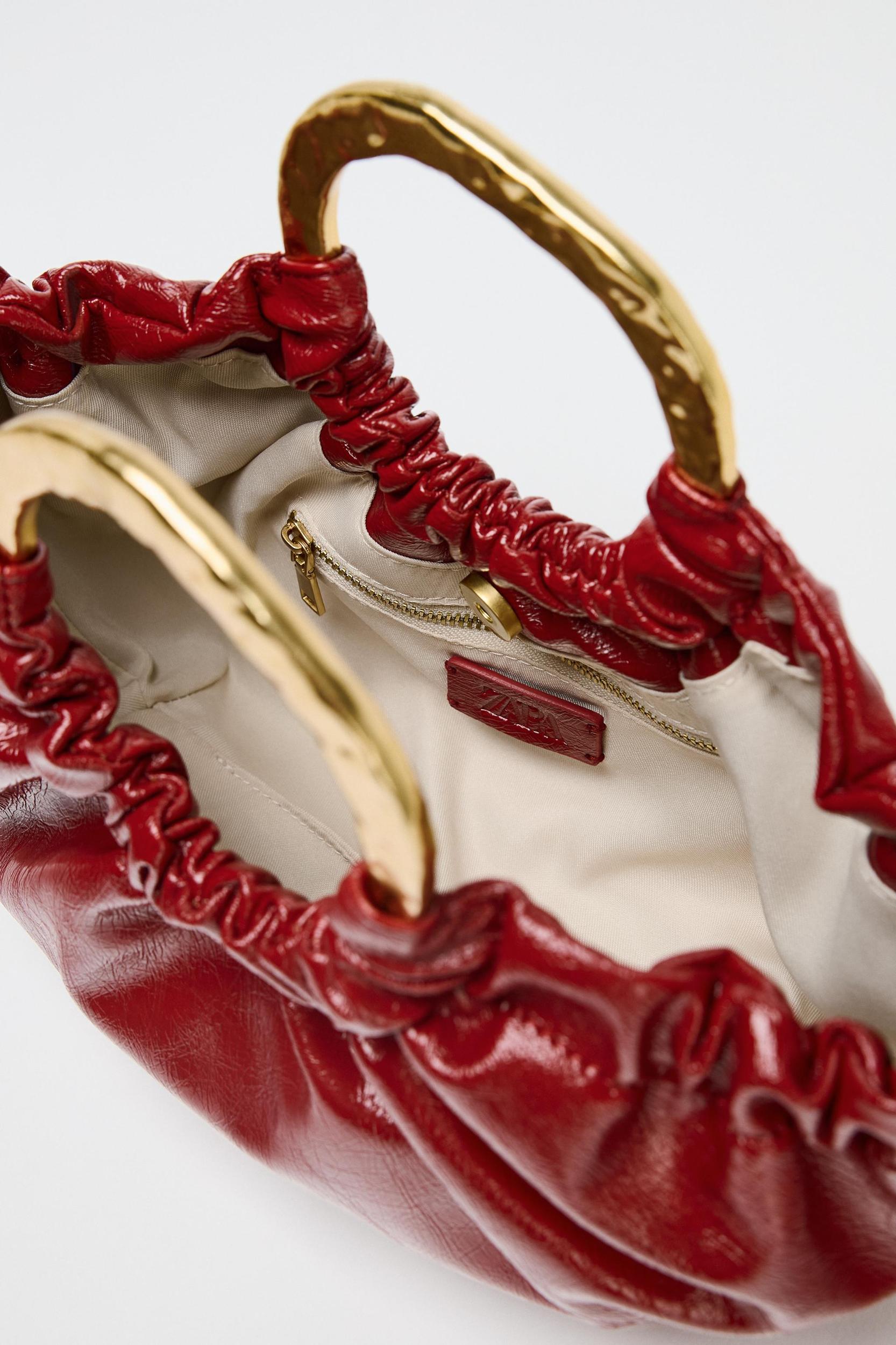 RUCHED HANDBAG Product Image