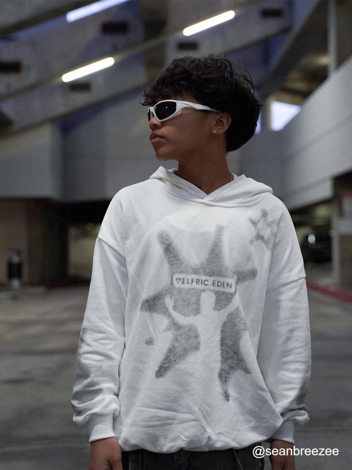 Aelfric Eden Shadow Star Graphic Hoodie Product Image