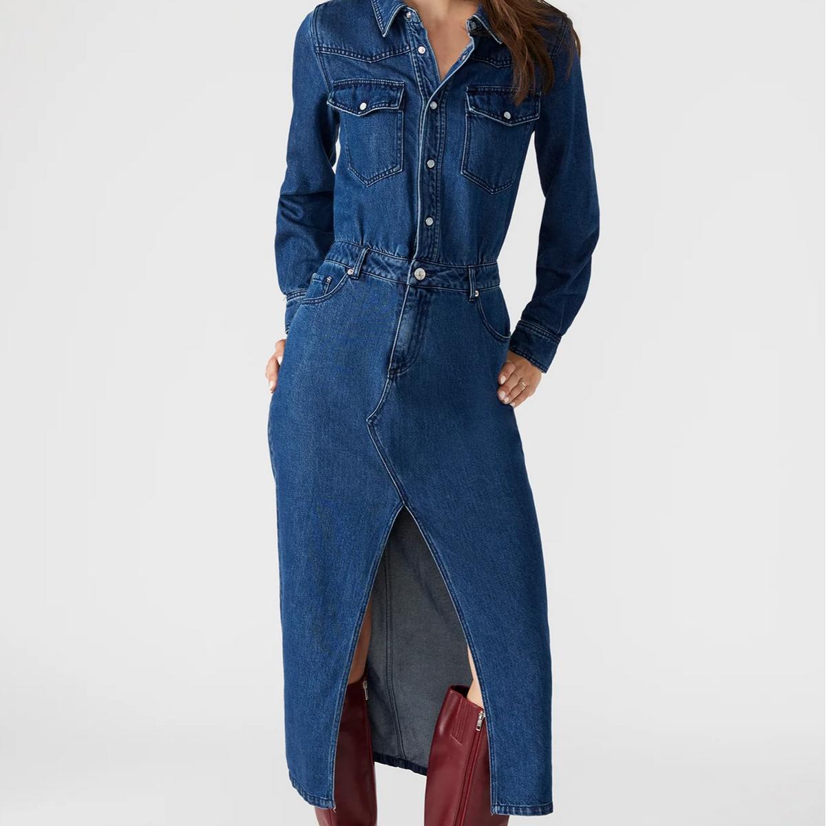 Dakoda Denim Dress Product Image