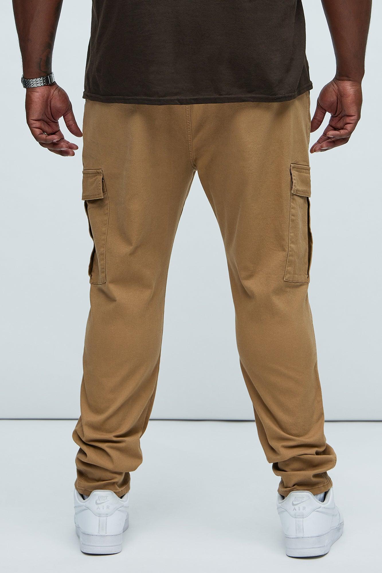 Kyle Slim Cargo Pants - Khaki Product Image