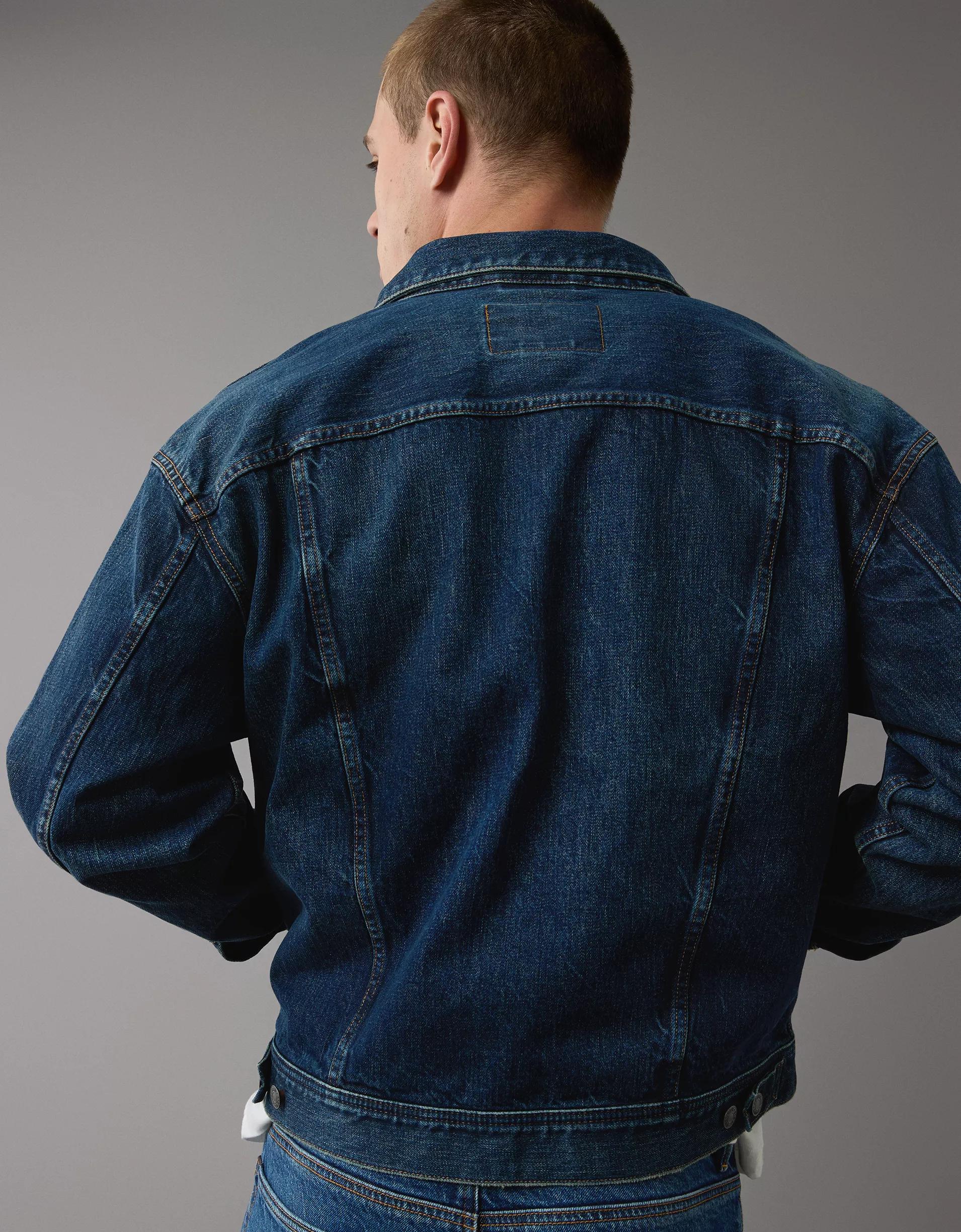 AE Denim Trucker Jacket Product Image