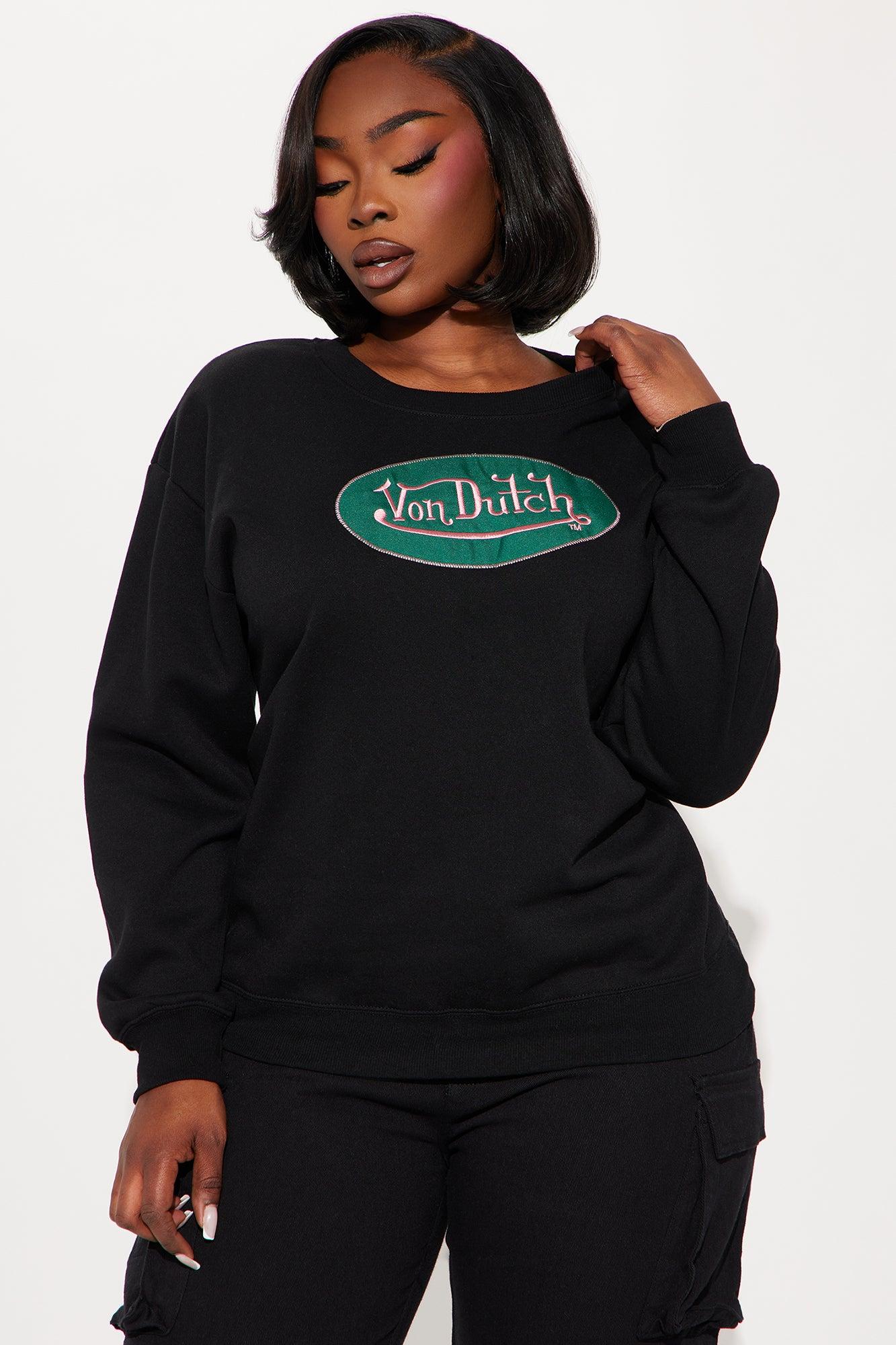 Von Dutch Patch Crewneck Sweatshirt - Black/combo Product Image