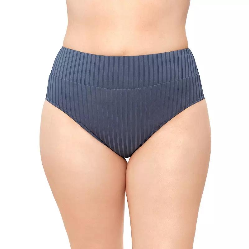 Womens S3 Swim Smoothing Banded Bottoms, Womens Pink Rib Product Image