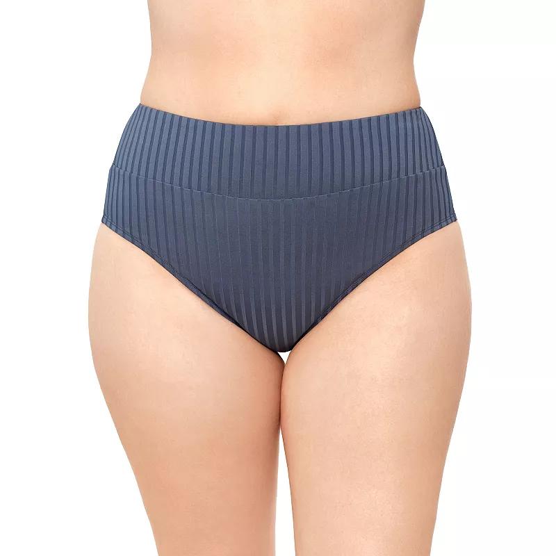 Womens S3 Swim Smoothing Banded Bottoms, Womens Pink Rib Product Image