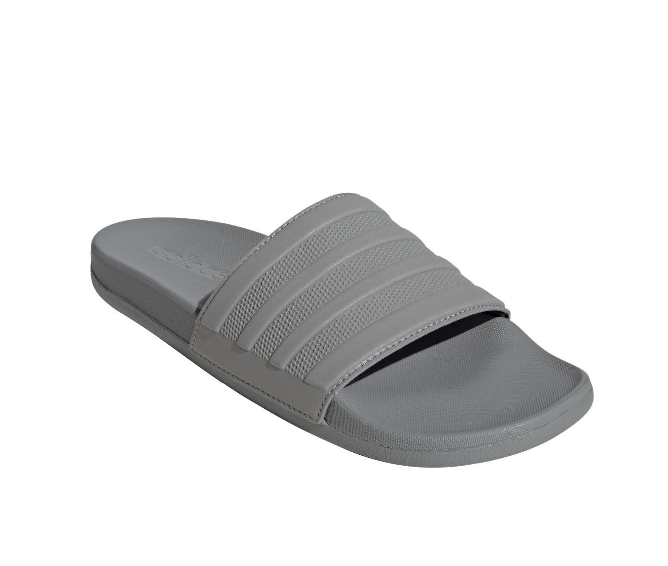 Men's Adidas Adilette Cloudfoam+ Mono Sport Slides Product Image