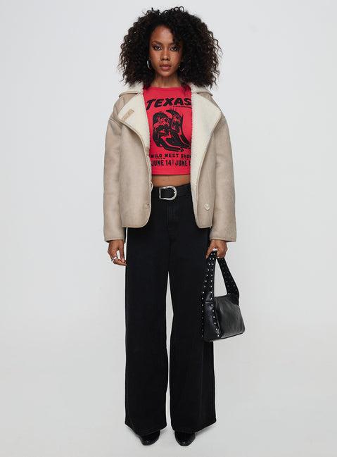 Baxley Jacket Beige Product Image