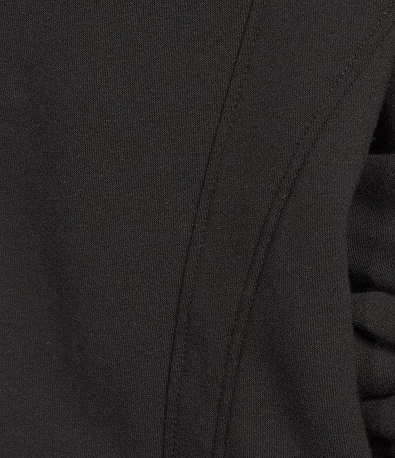 GB Coordinating Knit Side Slit Sweatshirt Product Image