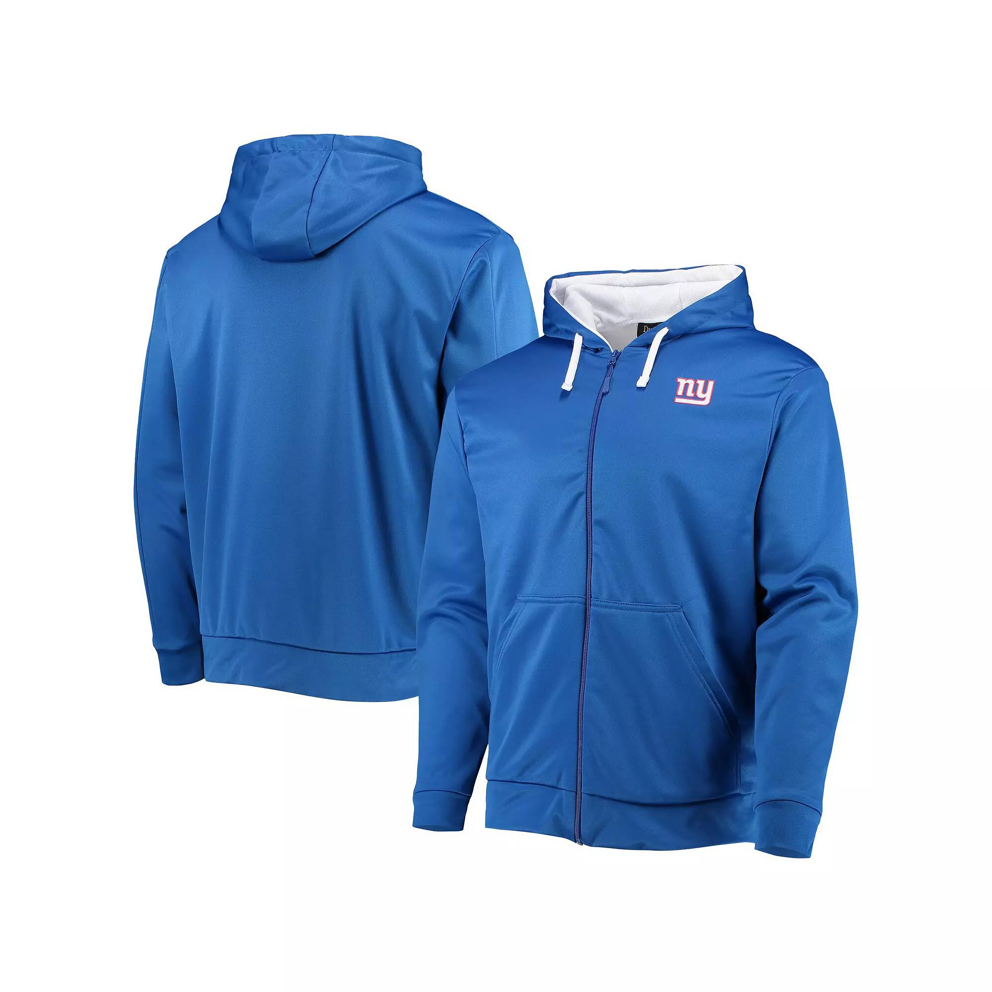 Men's Dunbrooke Royal/White New York Giants Apprentice Full-Zip Hoodie,  Product Image